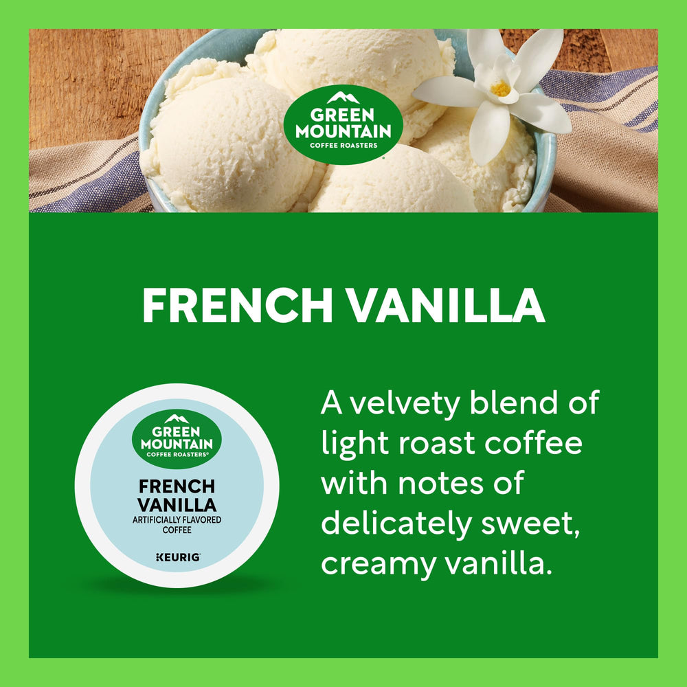 Sustainably sourced by Green Mountain Coffee Roasters supports responsible farming.