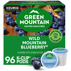 Green Mountain Wild Mountain Blueberry Keurig pod pack for busy mornings