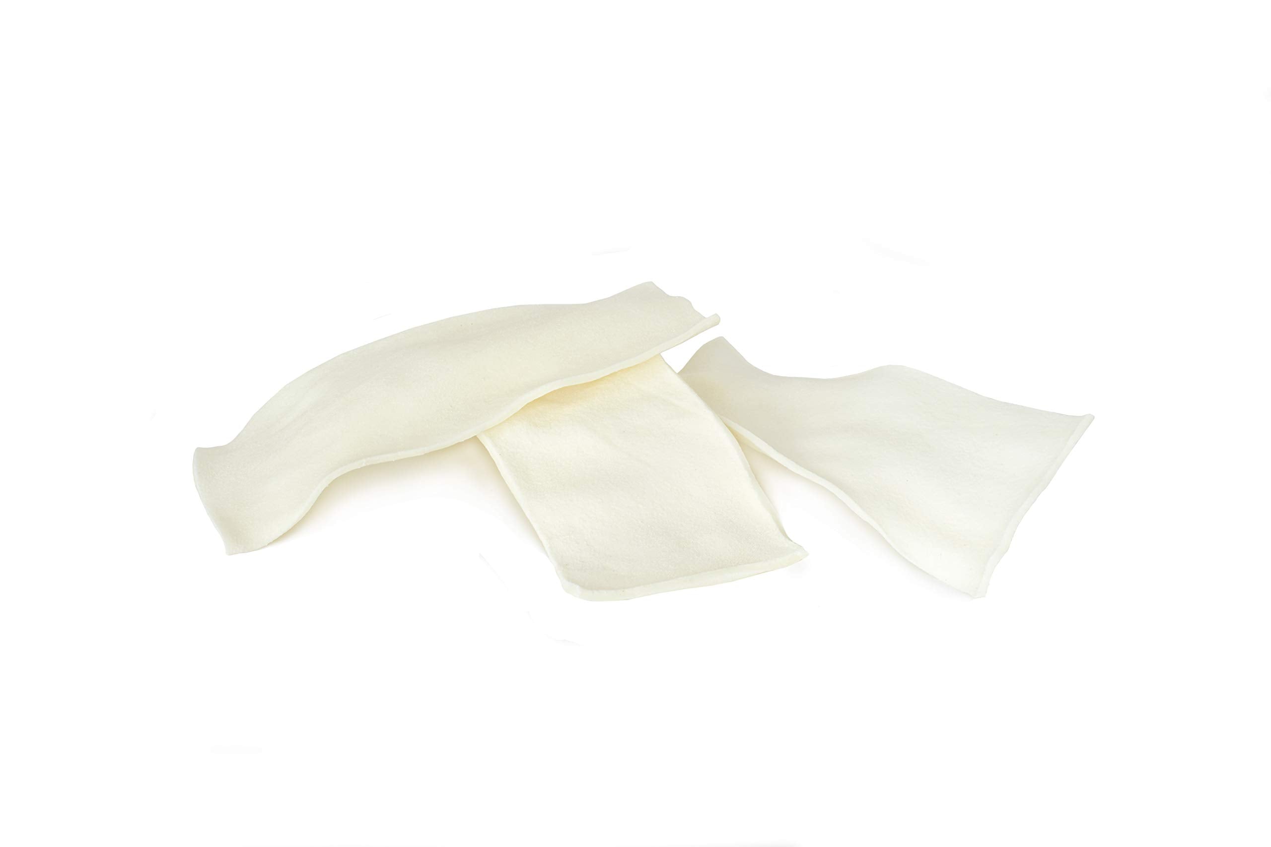 GreenCow Rawhide Chips packaging display for bulk dog chews.