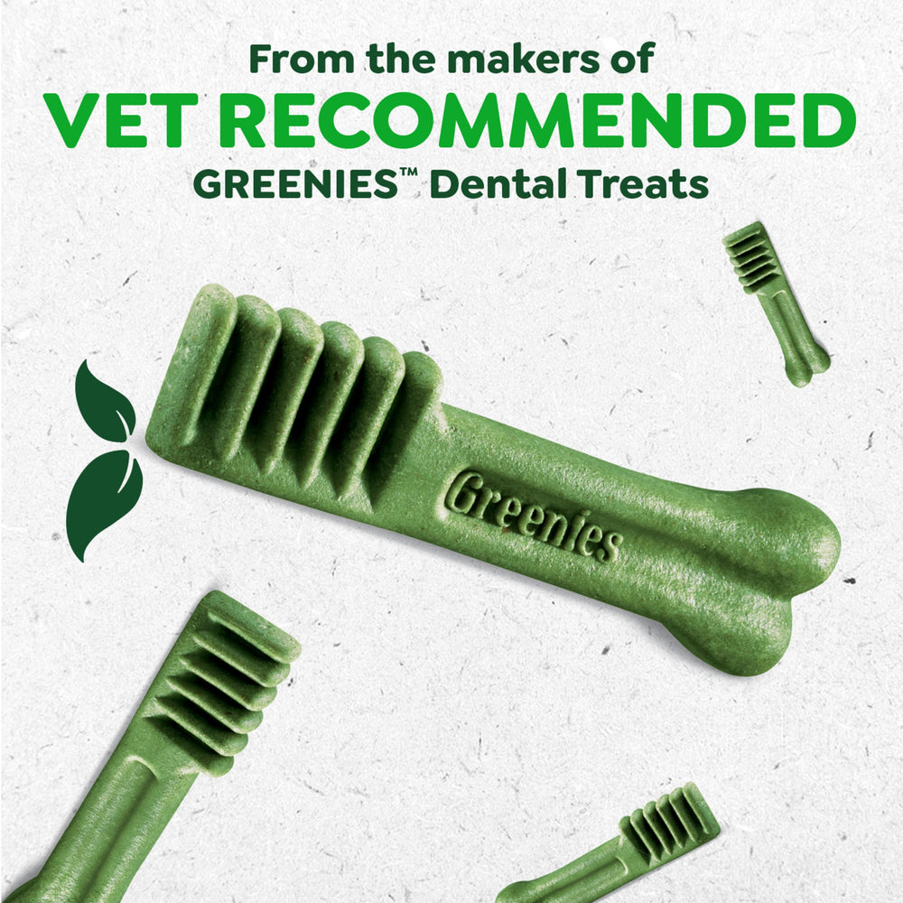Greenies Occupy Twists large-breed size label on pack