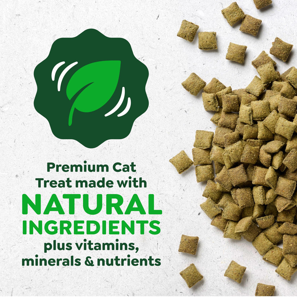 Greenies with omega-3 from fish oil and flaxseed for skin and fur.