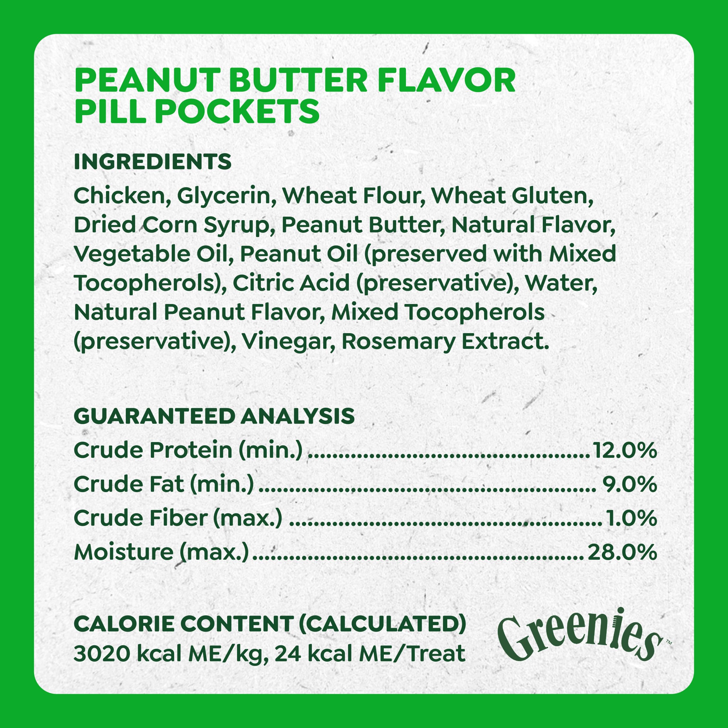 Greenies Pill Pockets sniff-test-safe highlights odor masking for meds during treats.