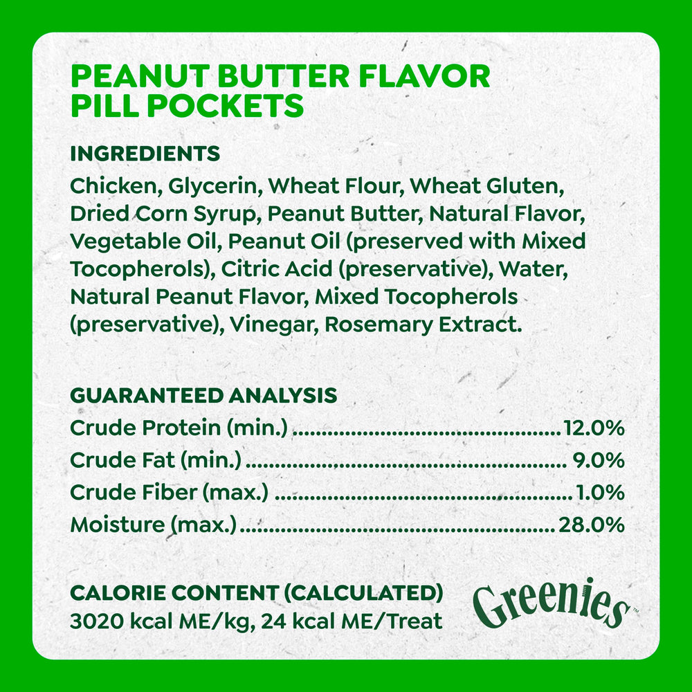 Greenies Pill Pockets sniff-test-safe highlights odor masking for meds during treats.