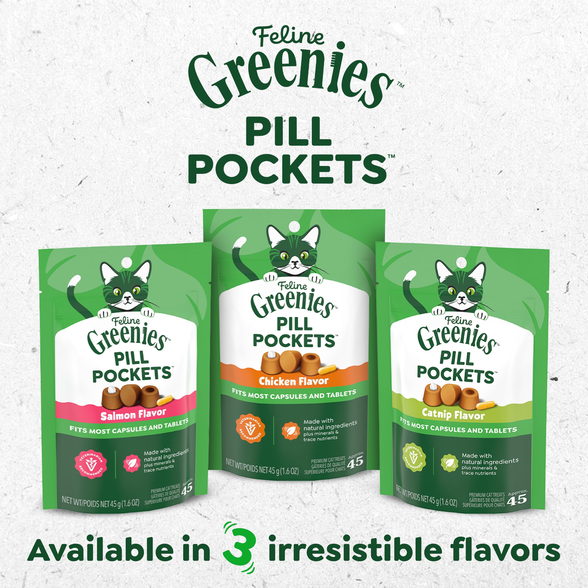 Greenies Pill Pockets offer a convenient home solution for medicated treatment.