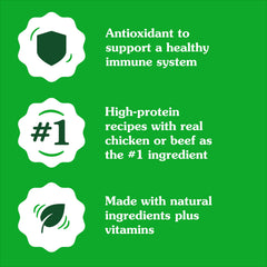Greenies Smart Topper bone-broth-ingredient close-up highlights VitaBroth goodness.