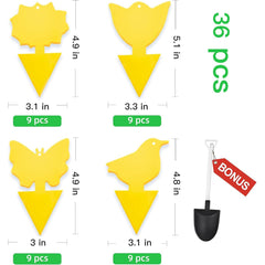 GreenKeeper butterfly-design sticky trap catching small flying pests.