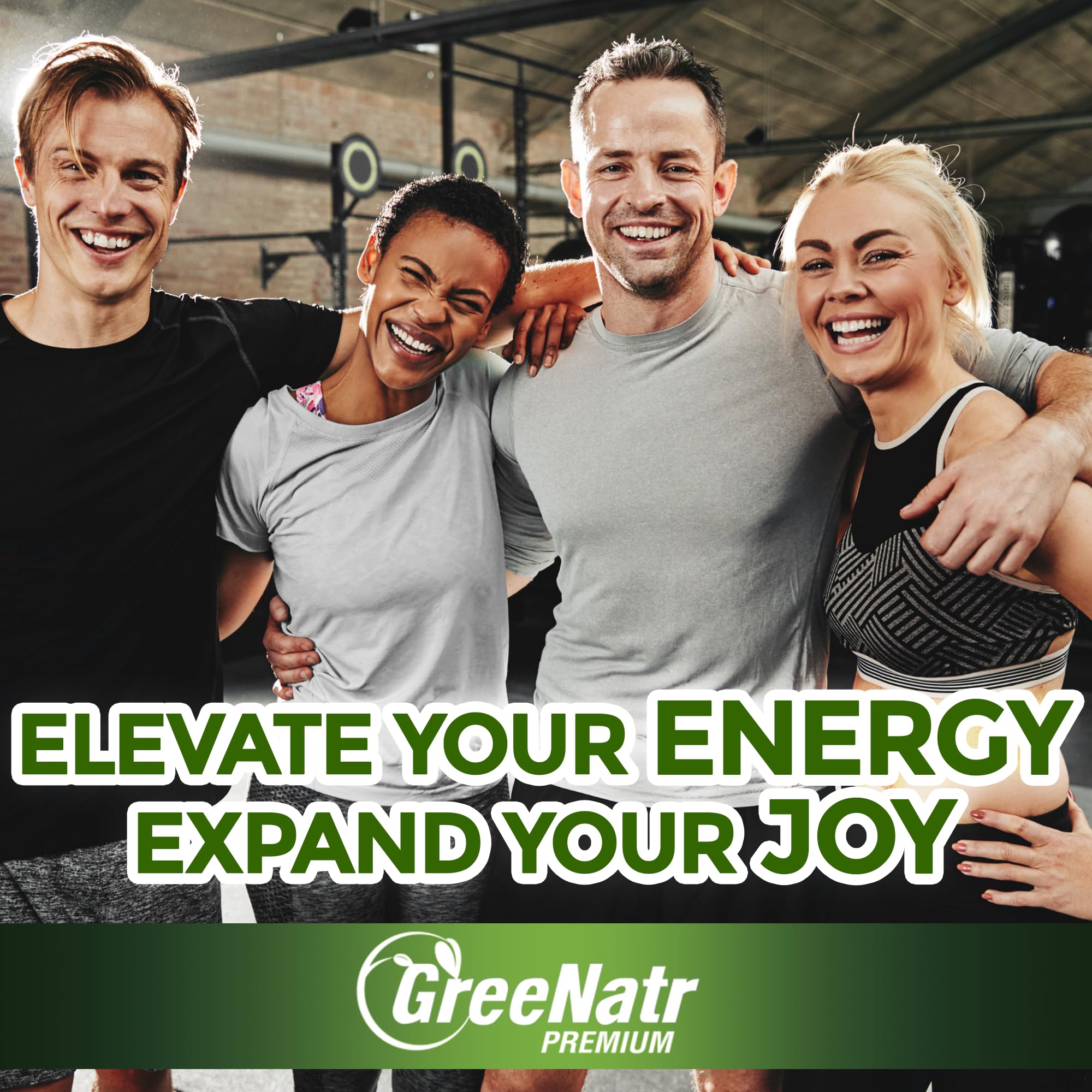 GreeNatr sustainable packaging communicates eco friendly wellness choices.