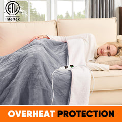 Greenoak blanket with 10 heat settings for precise comfort