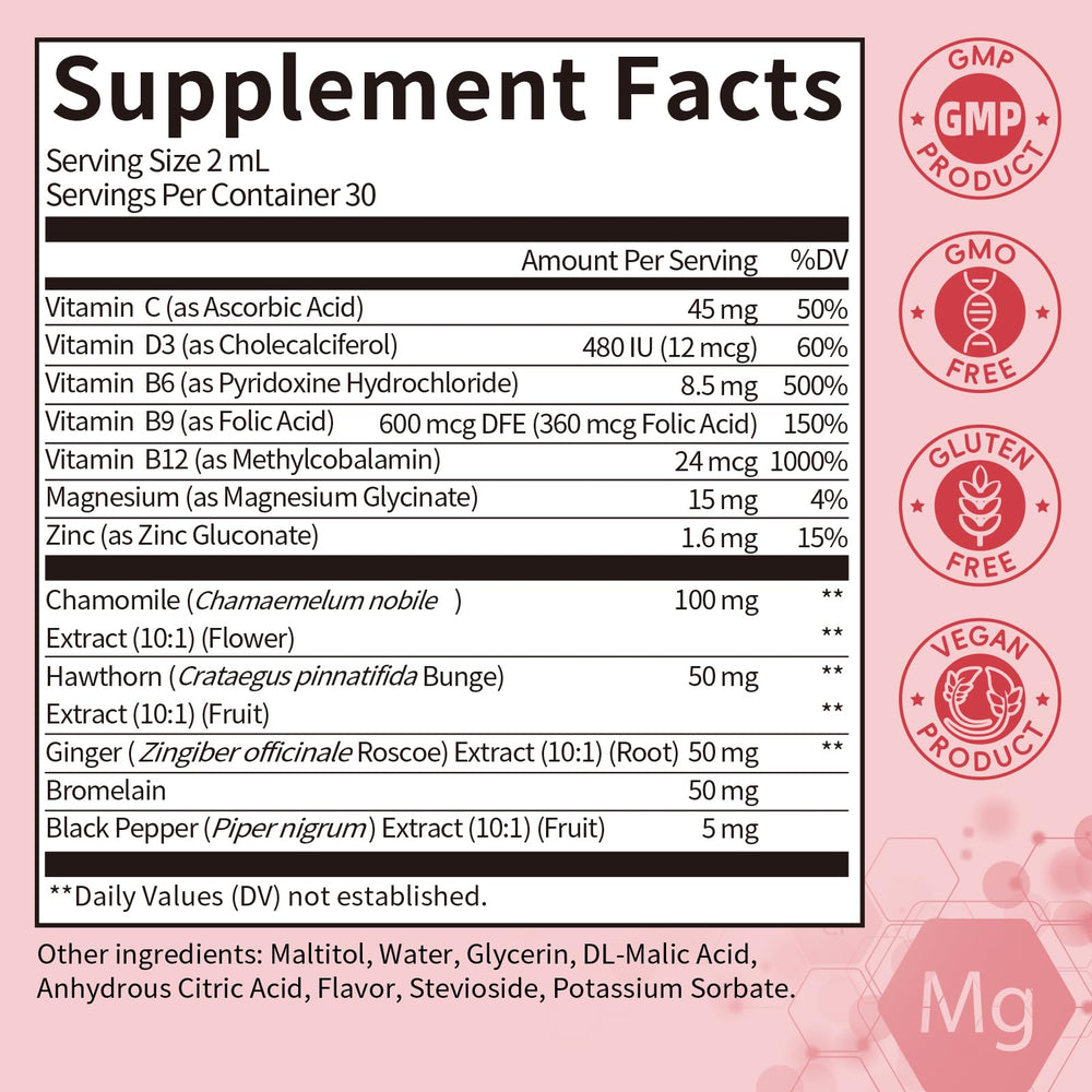GreenPeople Magnesium Glycinate Liquid Drops sugar-free option for everyday use.