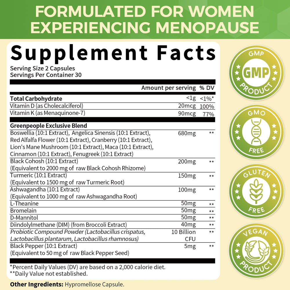 GreenPeople Menopause mood balance visual represents calmer days during perimenopause.