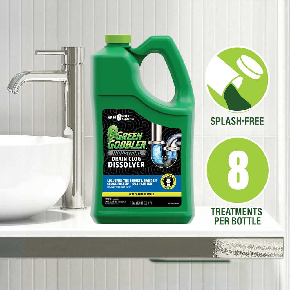 Green Gobbler safe for all pipes and septic systems when used as directed