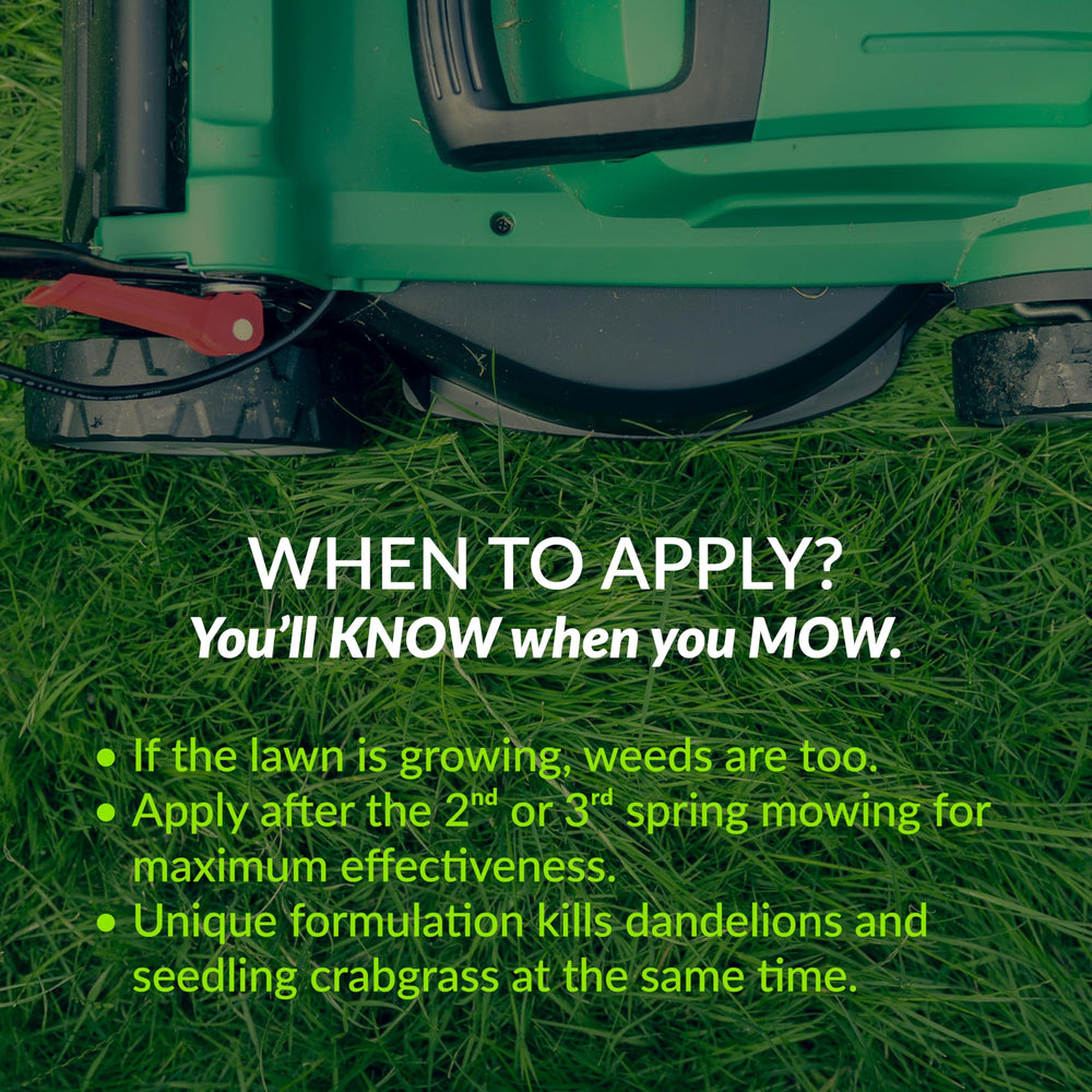 Spring application use of GreenView Fairway Formula ready for lawn care