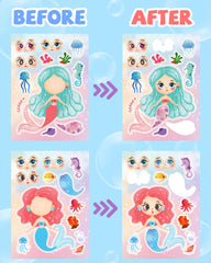 Greingways Mermaid Accessories Selection for varied sticker art ideas