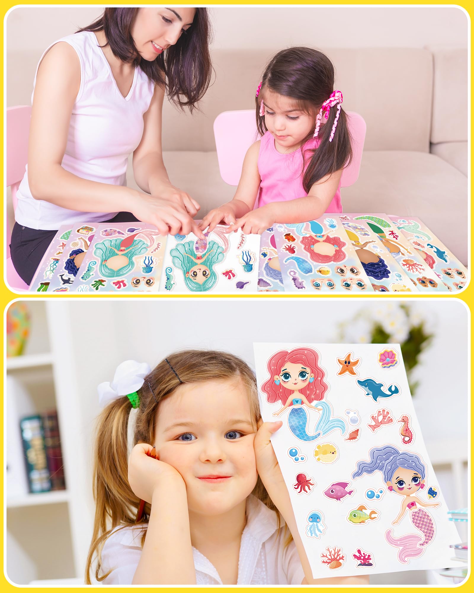 Greingways Mermaid Body Sticker enabling versatile character creation