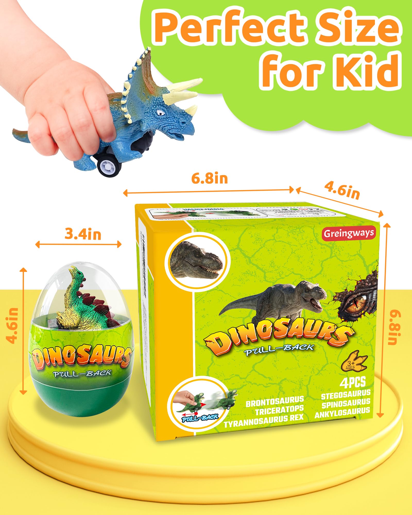 Greingways Montessori-inspired dino egg toy promoting learning through play