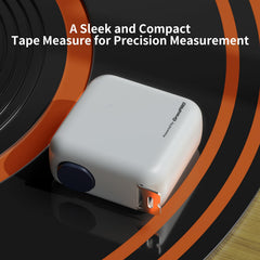 Grenpro 10ft tape measure retraction button in action for smooth blade return.