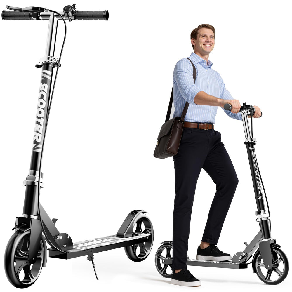 GRENYX scooter folding mechanism for easy storage and transport.