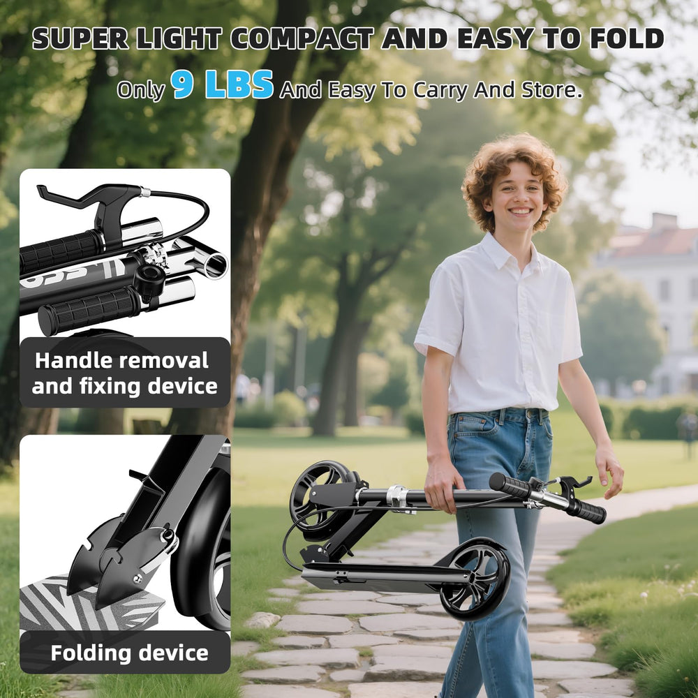 GRENYX height-adjustable handlebars fitting teens through adults.