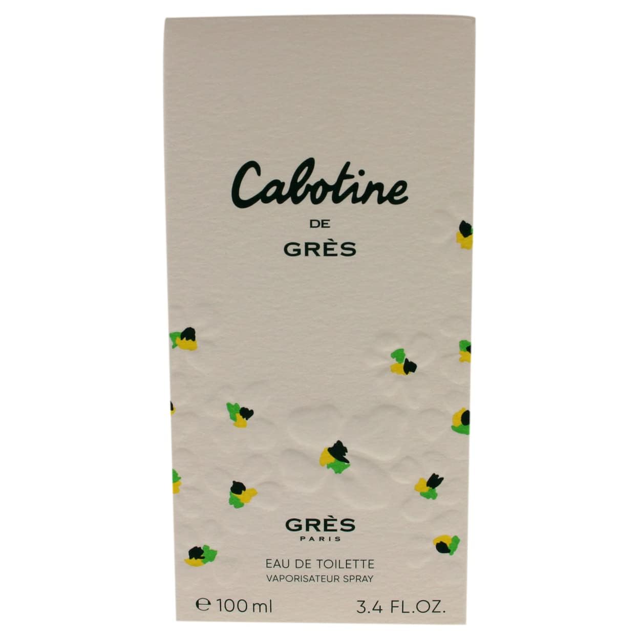 Gres Cabotine glass flacon reflection emphasizes elegance.