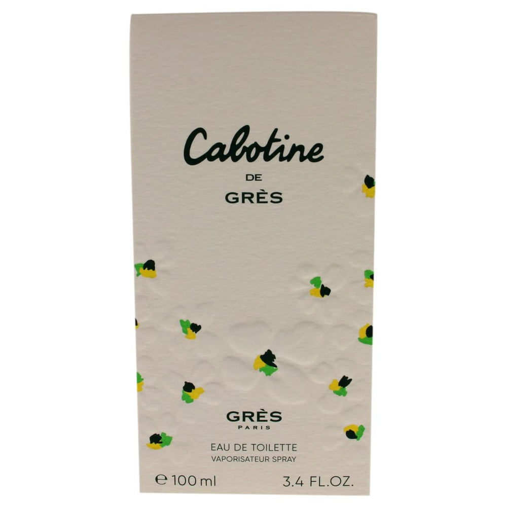 Gres Cabotine glass flacon reflection emphasizes elegance.