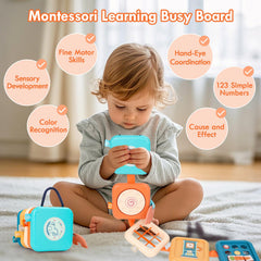 GRESEESM carrot puzzle panel supports grasping and hand–eye coordination.