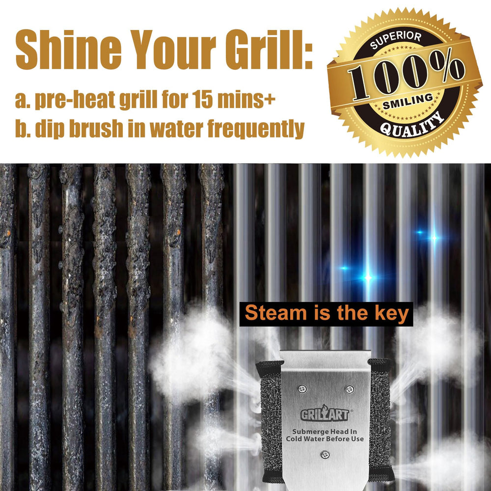 GRILLART hanging ring enables easy storage after use