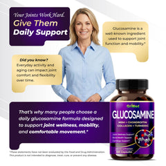 Grimed Organic Collagen Complex label detail emphasizing cartilage support