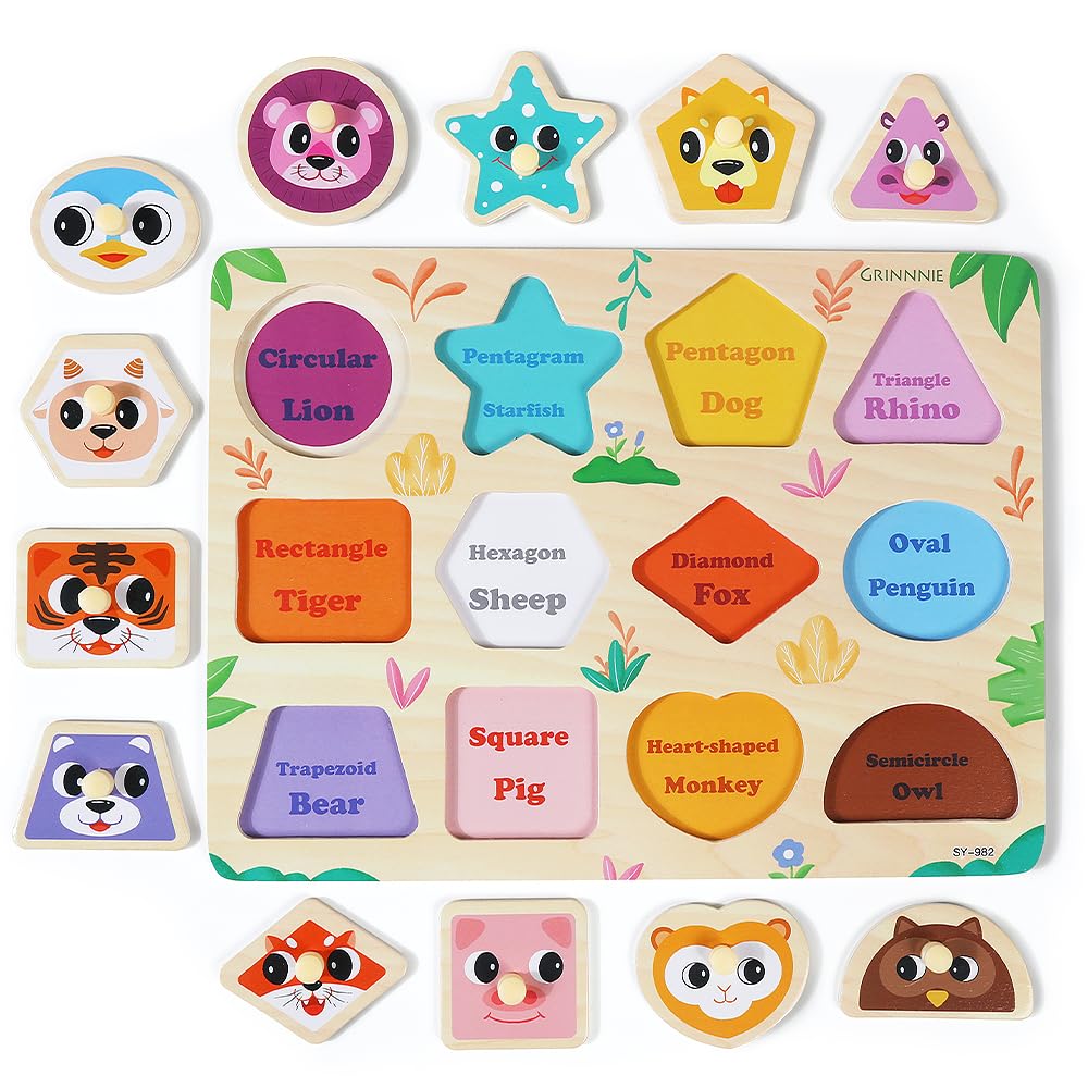 GRINNNIE marine life puzzle introducing sea creatures through vivid pieces