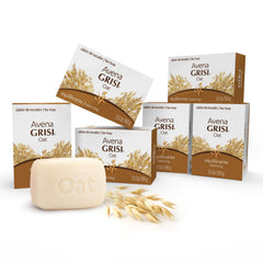 Grisi Oatmeal Bar Soap lather rich for daily cleansing and gentle moisture.