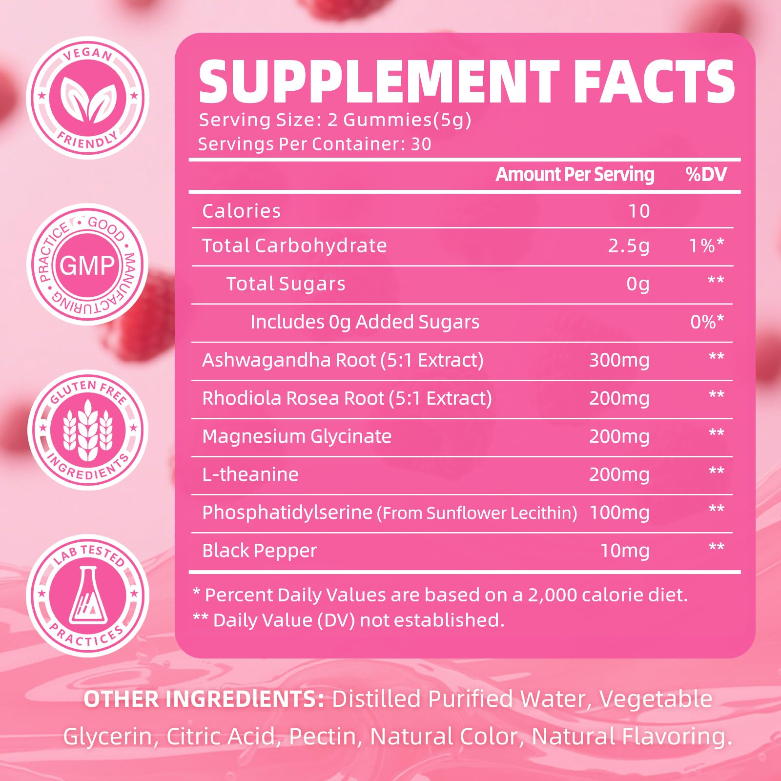 GrnLife cortisol gummies chew closeup highlights texture and easy consumption.
