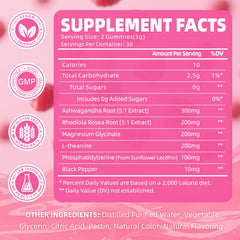 GrnLife cortisol gummies chew closeup highlights texture and easy consumption.
