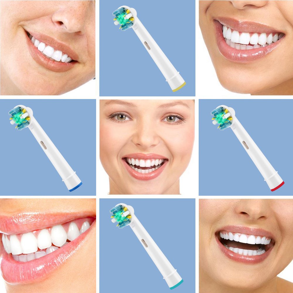 Caps protect bristles from contamination during storage and travel