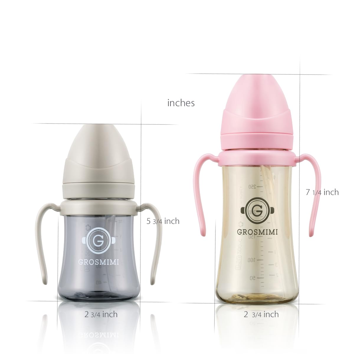 GROSMIMI microwave and dishwasher safe for easy cleaning