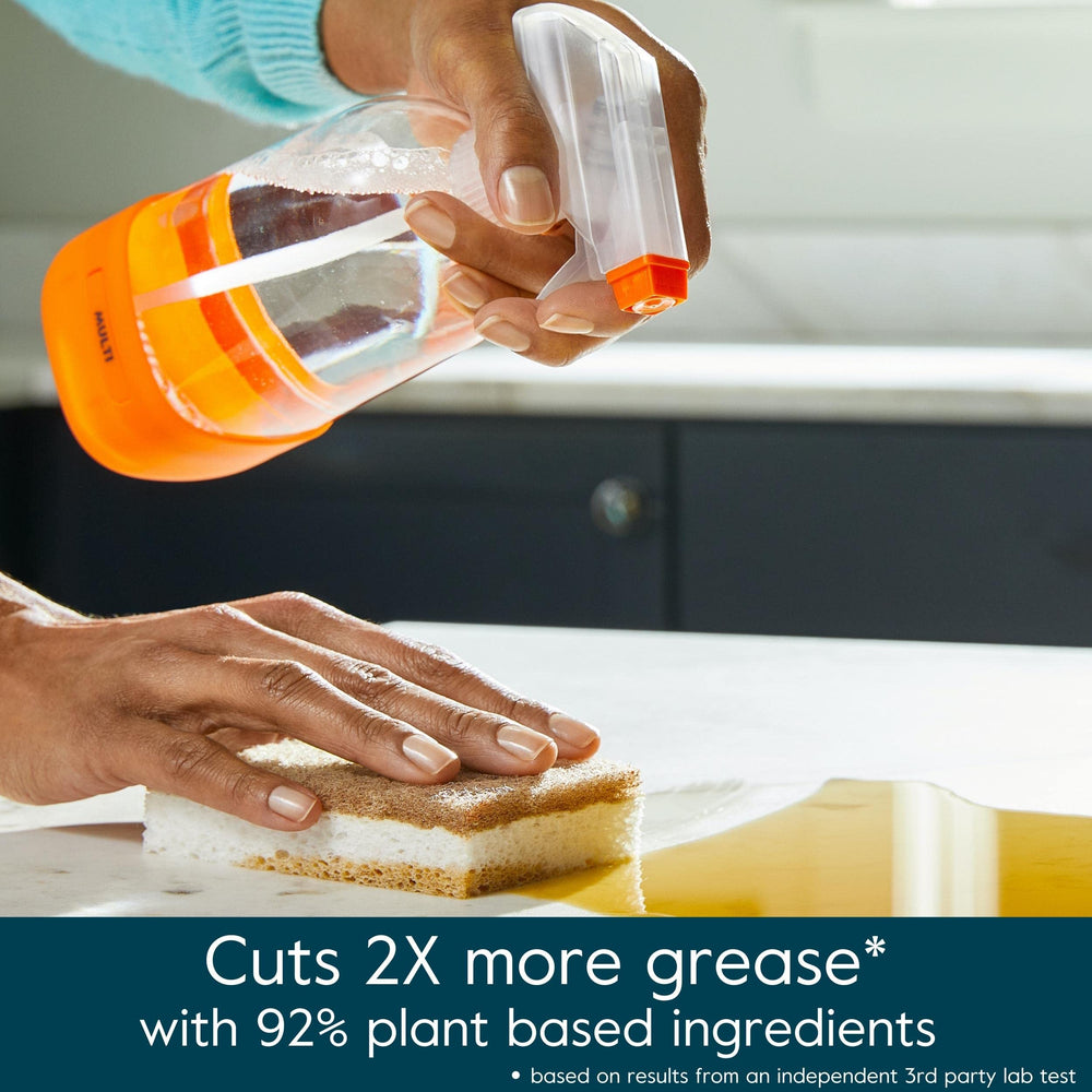 Grove Co. refill packaging in glass and paper supports plastic-free disposal.