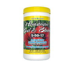 Grow More Hawaiian Bud and Bloom bottle pour for easy bloom feeding