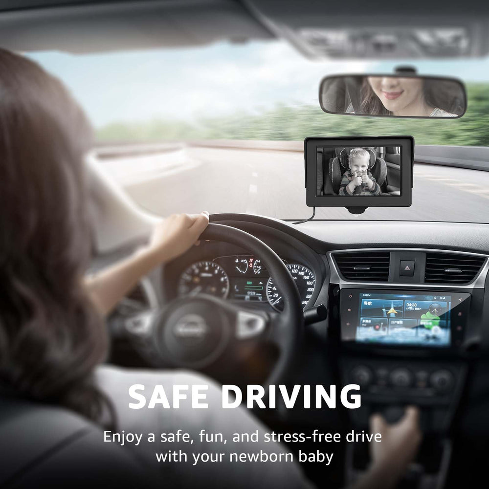 GROWNSY anti-shake mount keeps the camera steady on bumpy roads.