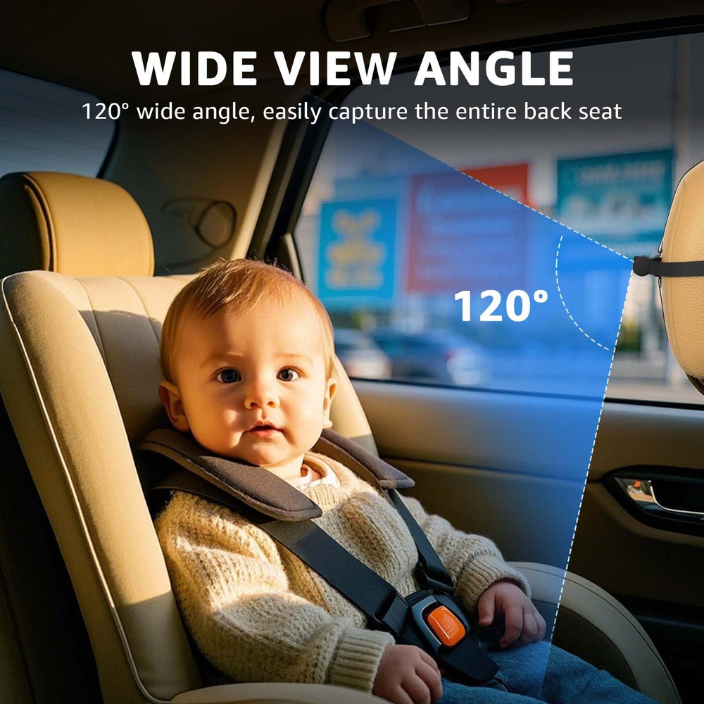 GROWNSY night vision in action provides clear visibility of the baby after dark.