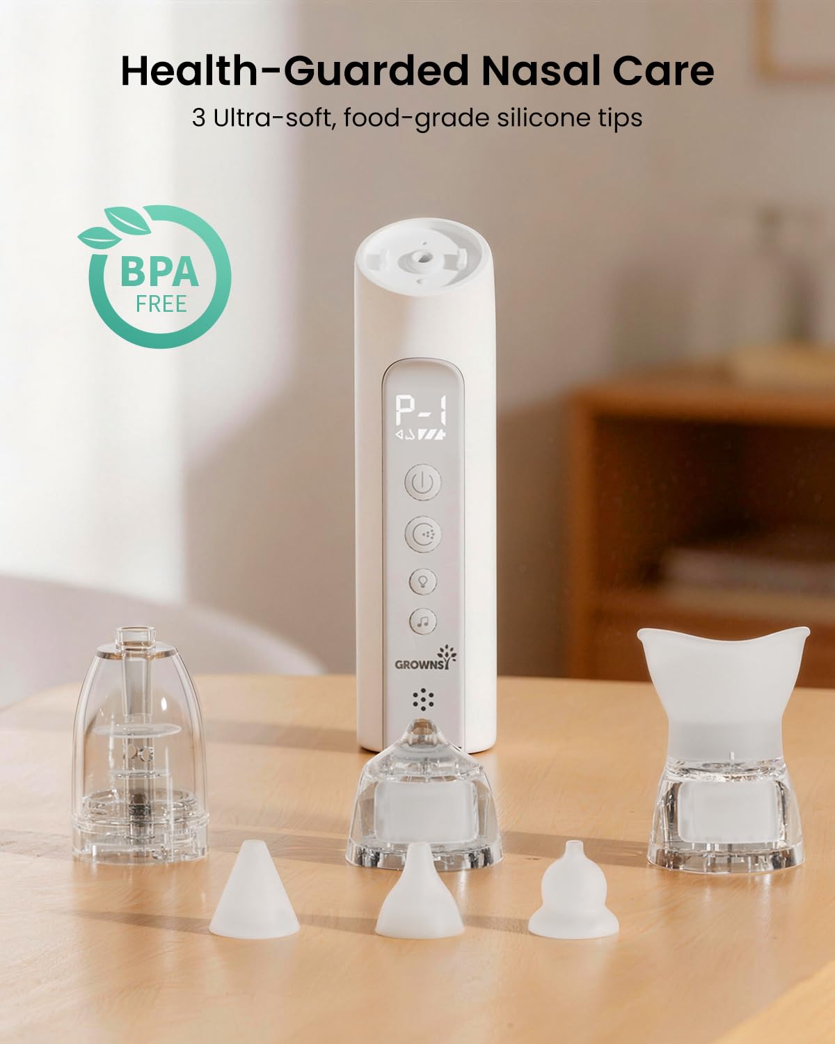 GROWNSY SniffEase Spa auto-stop for safe usage