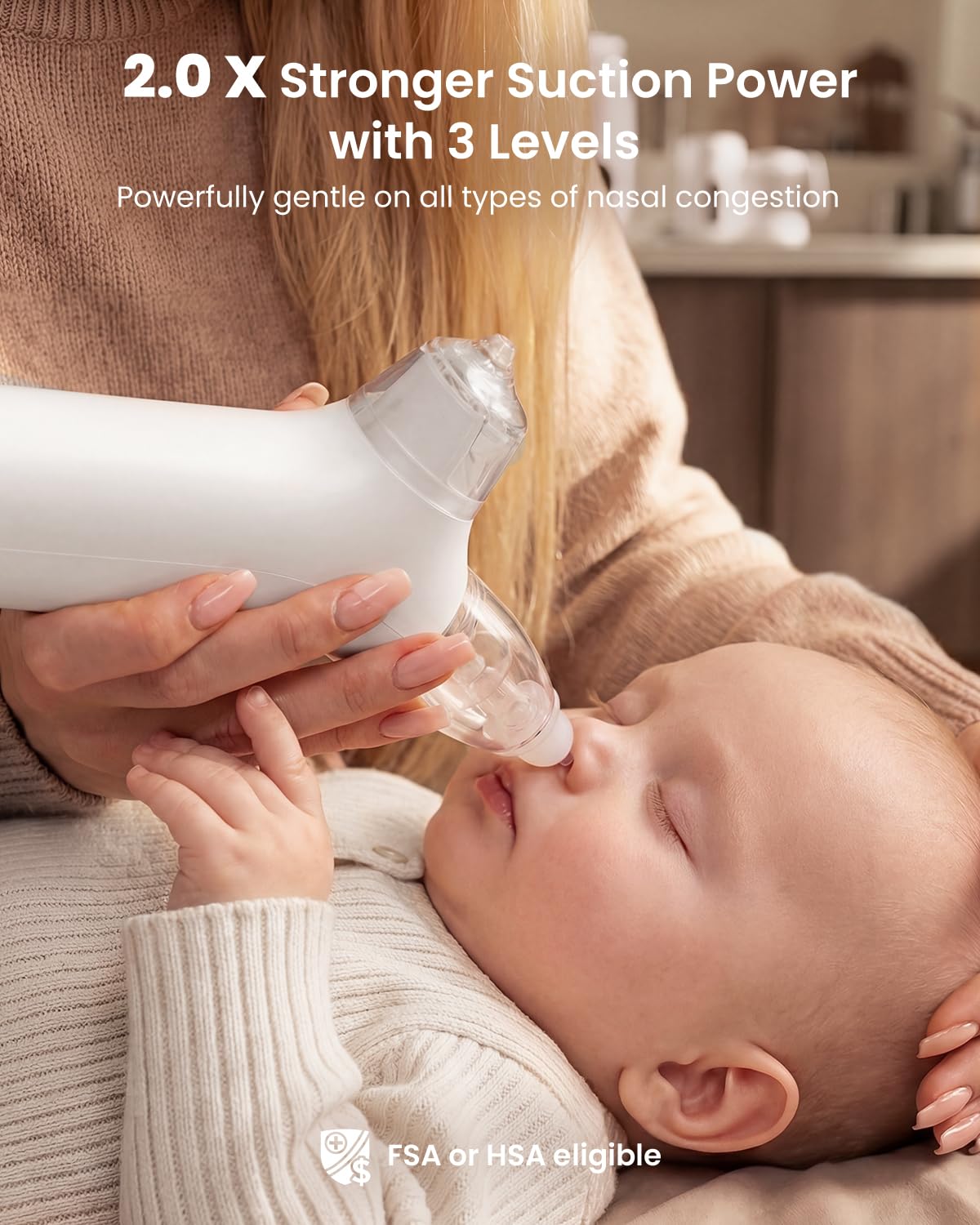 GROWNSY SniffEase Spa suction-chamber demonstrating efficient congestion relief