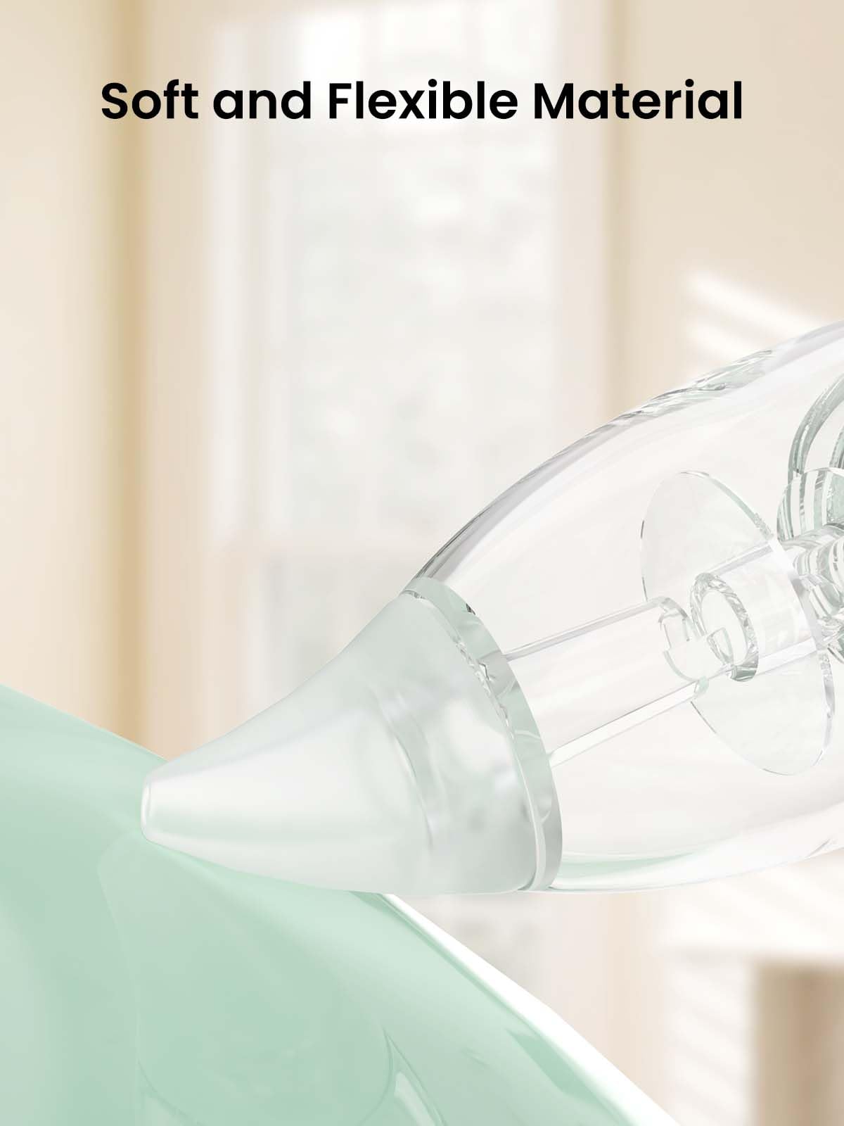 GROWNSY soft BPA-free silicone tips for gentle care