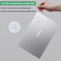 Grozav Tens Unit Pads gel close-up highlighting medical-grade adhesion.