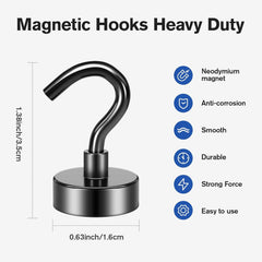 Grtard magnetic hook on fridge for quick kitchen organization
