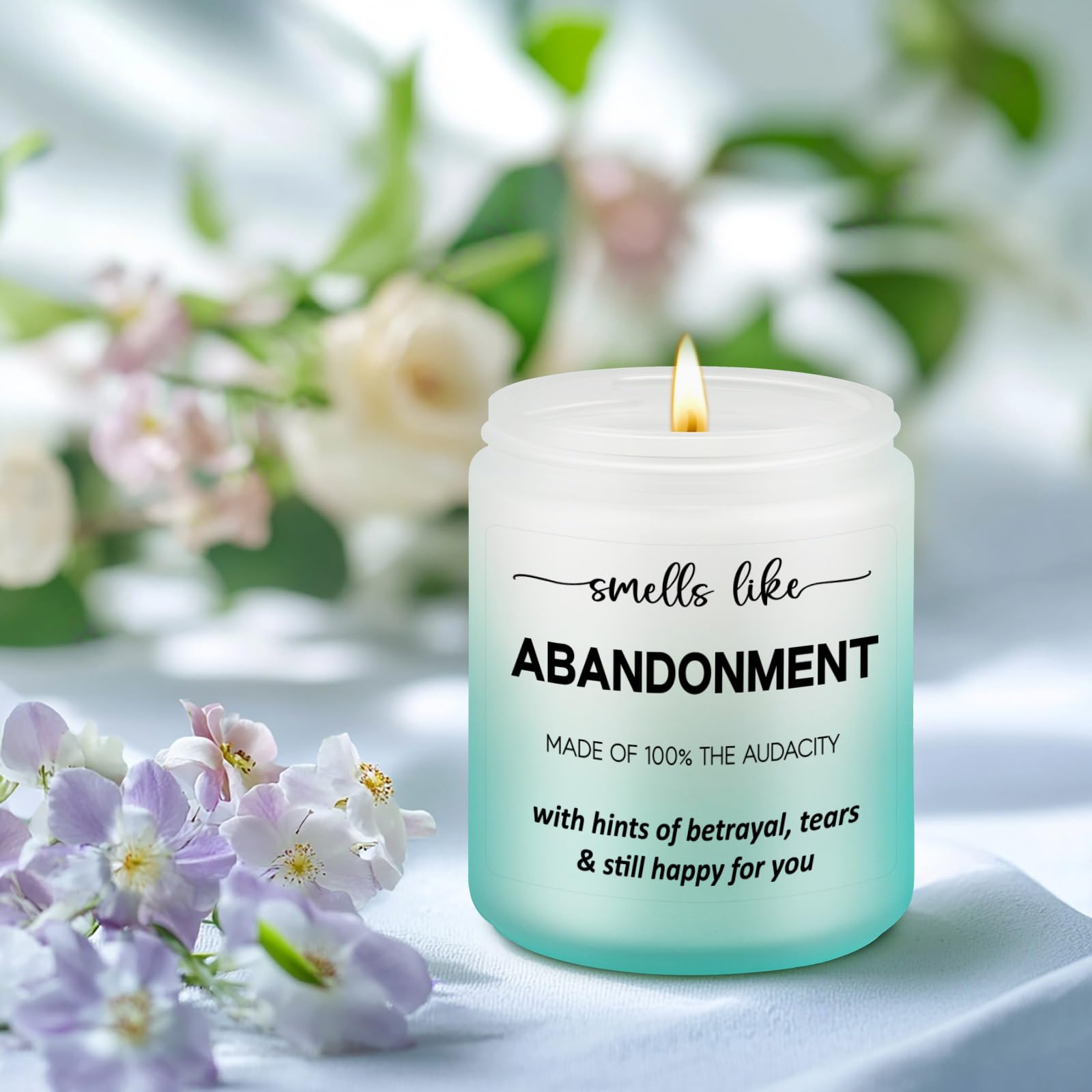 GSPY candle delivers up to 50 hours burn time.