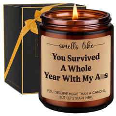 GSPY scented candle anniversary packaging promotes a thoughtful gift idea.