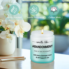 GSPY candle coworker leaving scene for a thoughtful farewell gift.
