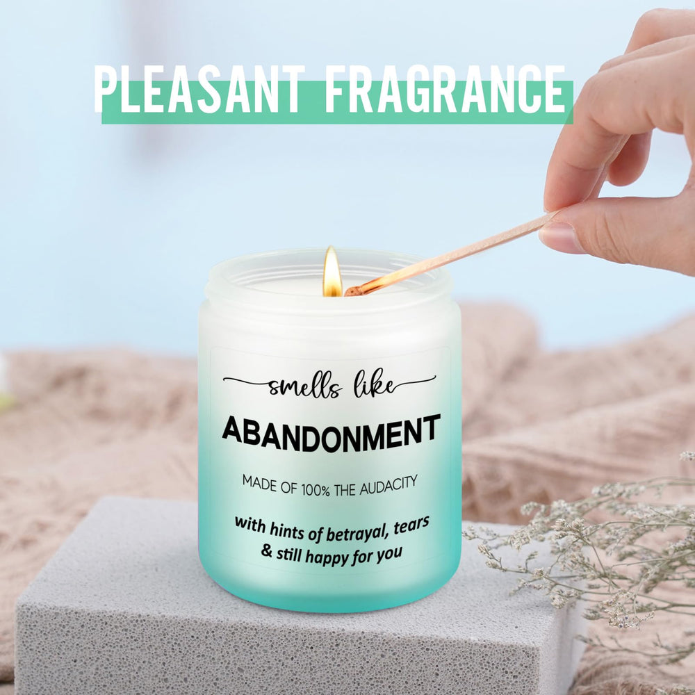 GSPY vanilla scented candle warm comforting aroma.