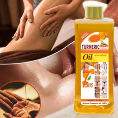 Gtrwadd Turmeric Oil applied on hand for daily moisture