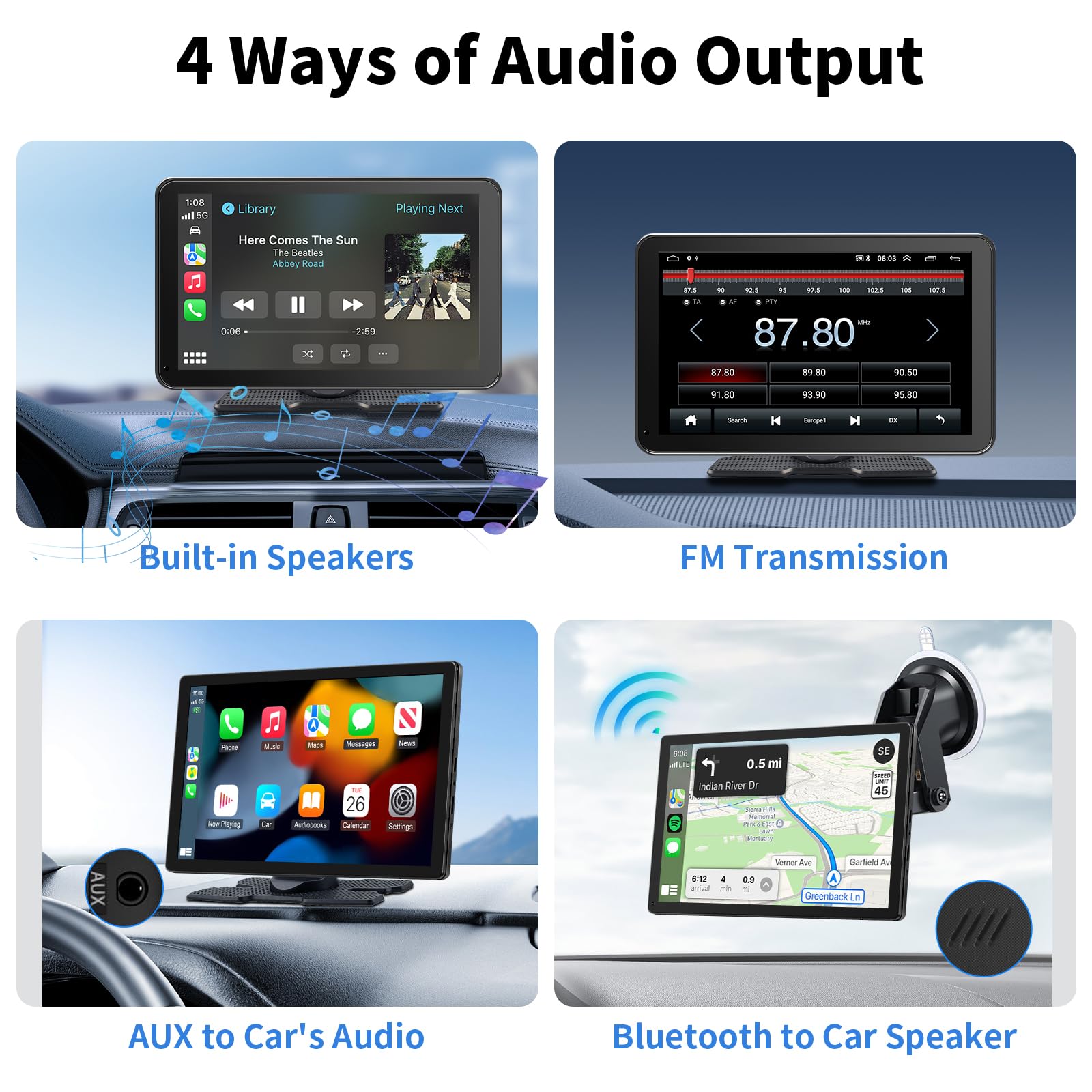 GTVFS Mirror Link lets you mirror content to the car display