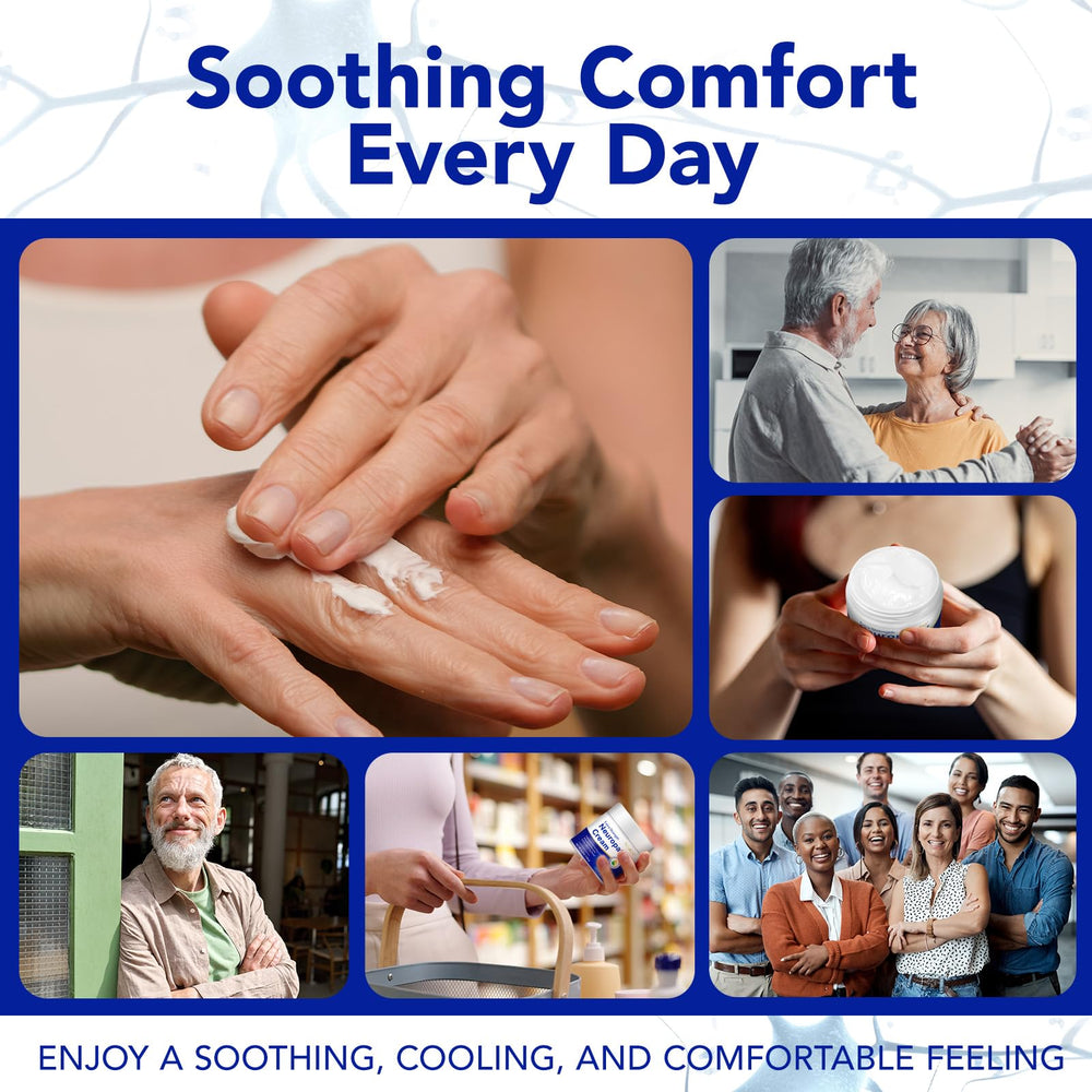 GTZSXNP Neuropathy Cream packaging close-up signals cruelty-free production.