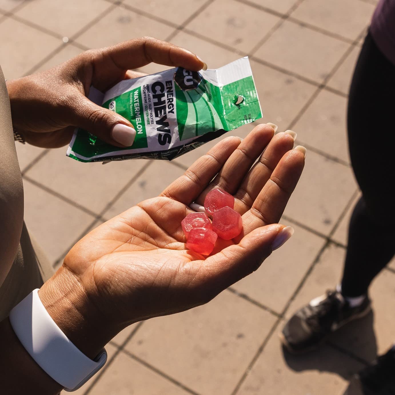 GU Energy Chews vegan and gluten-free labeling for inclusive options